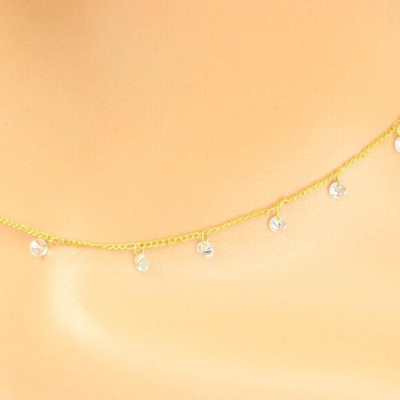 "Minimalist Necklace Chain, Elegant Jewelry for Women & Girls | MLCRC1003 - Picture 10 of 10
